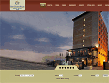 Tablet Screenshot of goldenpalmshoteldelhi.com